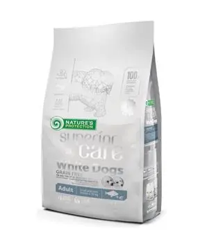 Přímo Od Výrobce Nature’s Protection Superior Care Dog Dry White Dogs Small Breeds Grain Free White Fish - 1,5 kg - 439 Kč