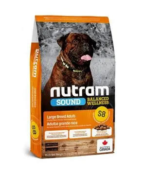 Cenová Bomba Nutram Sound Adult Dog Large Breed - 11,4 kg - nové balení - 1386 Kč