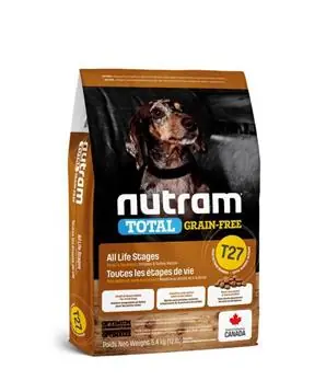 Nutram Total Grain Free Turkey Chicken Duck Dog small - 5,4 kg - 1150 Kč Pouze Dnes