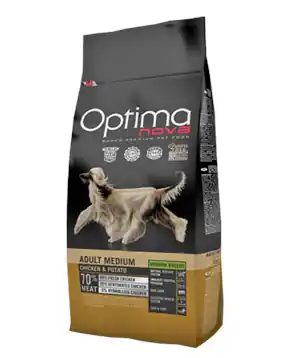 Časově Omezené OPTIMAnova dog ADULT MEDIUM GRAIN FREE - 2 kg - 378 Kč