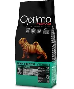 OPTIMAnova dog PUPPY DIGESTIVE GF RABBIT - 2 kg - 463 Kč Speciální Cena