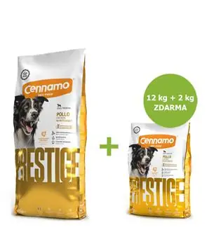 Prestige Dog Adult Medium Chicken - 12g + 2kg ZDARMA - 1016 Kč Přímo Od Výrobce