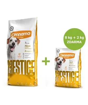 Bezpečná Platba Prestige Dog Adult Mini Chicken - 8kg + 2kg ZDARMA - 884 Kč