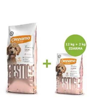 Prestige Dog Puppy Mini & Medium Salmon - 12kg +2kg ZDARMA - 1241 Kč Jen Po Omezenou Doba