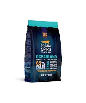 Primal Spirit Dog 65% Oceanland - 2 x 12 kg - 2090 Kč Víkendová Akce