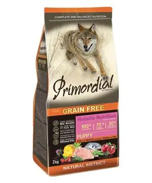 Primordial GF Puppy Chicken&Seafish - 12 kg - 1250 Kč Autentický