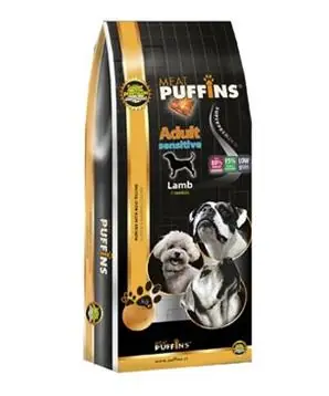 Puffins Adult s jehněčím masem - 1 kg - 179 Kč Odeslání Ihned
