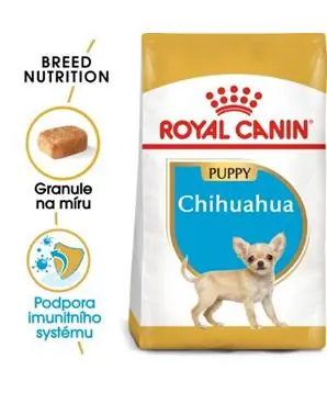 ROYAL CANIN CHihuahua Puppy - 0,5 kg - 149 Kč Objednat Nyní