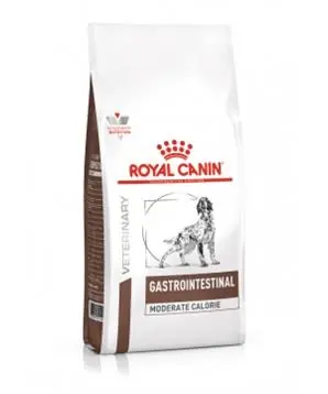 Akce Royal Canin Veterinary Diet Dog Gastrointestinal Moderate Calorie - 15 kg - poškozený obal - 1 ks skladem - 2059 Kč