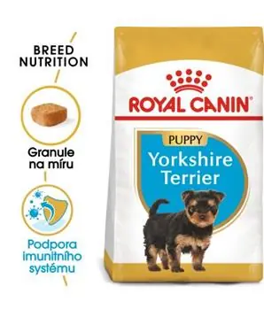 Oblíbený ROYAL CANIN Yorkshire Terrier puppy - 0,5 kg - 145 Kč