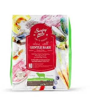 SUNDAYPETS GENTLE BAKE LAMB ADULT SMALL/MEDIUM BREED - 1,3 kg - 410 Kč Značkový
