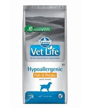 Vet Life Natural DOG Hypo Fish & Potato - 2 kg - 590 Kč Přímo Od Výrobce