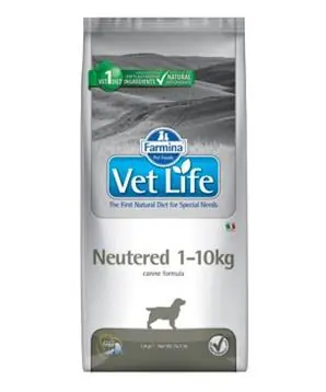 Novinka Vet Life Natural DOG Neutered 1-10kg - 2 kg - Exspirace 06/2026/ výprodej - 279 Kč