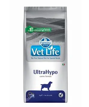 Aktuální Vet Life Natural DOG Ultrahypo - 2 kg - 599 Kč