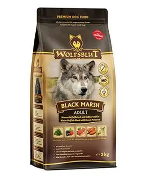 Nejlepší Volba Wolfsblut Dog Adult Black Marsh - 2kg - 577 Kč