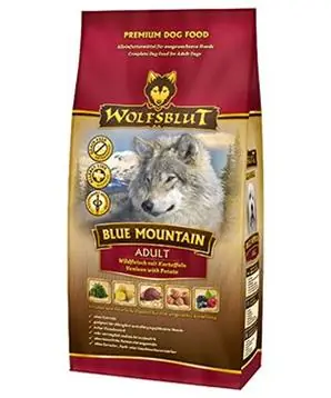 Oblíbený Wolfsblut Dog Adult Blue Mountain - 2kg - 590 Kč