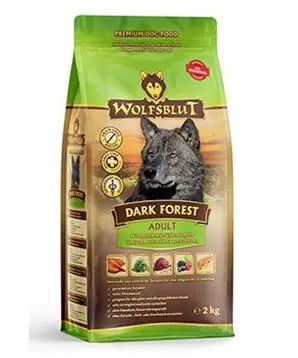 Omezená Nabídka Wolfsblut Dog Adult Dark Forest - 2 kg - 454 Kč