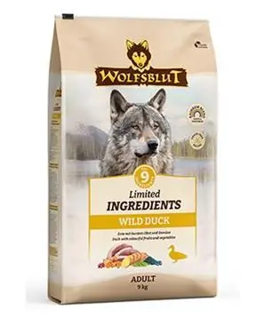 Wolfsblut Dog Adult Limited Ingred. Wild Duck - 9 kg - 1292 Kč Top Prodej