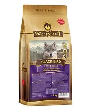 Wolfsblut Dog Large Breed Black Bird - 2kg - 494 Kč Ihned K Objednání