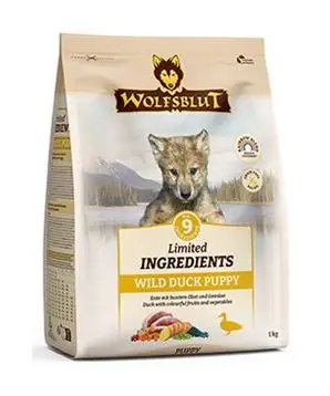 Wolfsblut Dog Puppy Limited Ingred. Wild Duck - 1 kg - 255 Kč Pouze Dnes