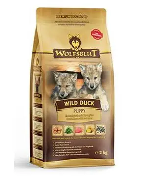 Hit Sezóny Wolfsblut Dog Puppy Wild Duck - 2 kg - 462 Kč
