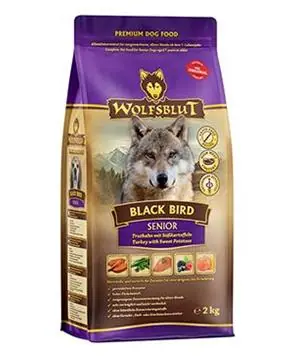 Wolfsblut Dog Senior Black Bird - 2kg - 494 Kč Rychlé Dodání