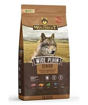 Originální Wolfsblut Dog Senior Wide Plain - 12,5 kg - 2098 Kč
