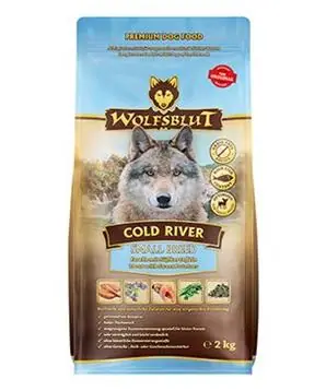 Wolfsblut Dog Small Breed Cold River - 2kg - 494 Kč Nejprodávanější