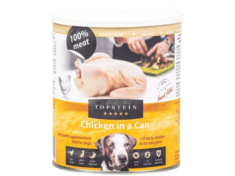 TopStein kuře v plechu - konzerva 800 g Nízká Cena