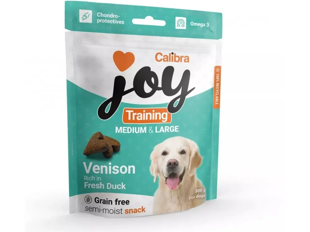 Super Cena Calibra Joy Training Venison Duck 300 g - pamlsky pro střední a velké psy
