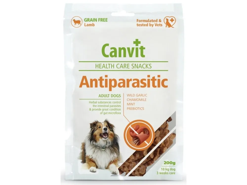 Horká Nabídka Canvit Snacks Antiparasitic 200 g