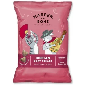 Akční Cena Harper and Bone Iberian šunka a hovězí - pamlsek 90 g