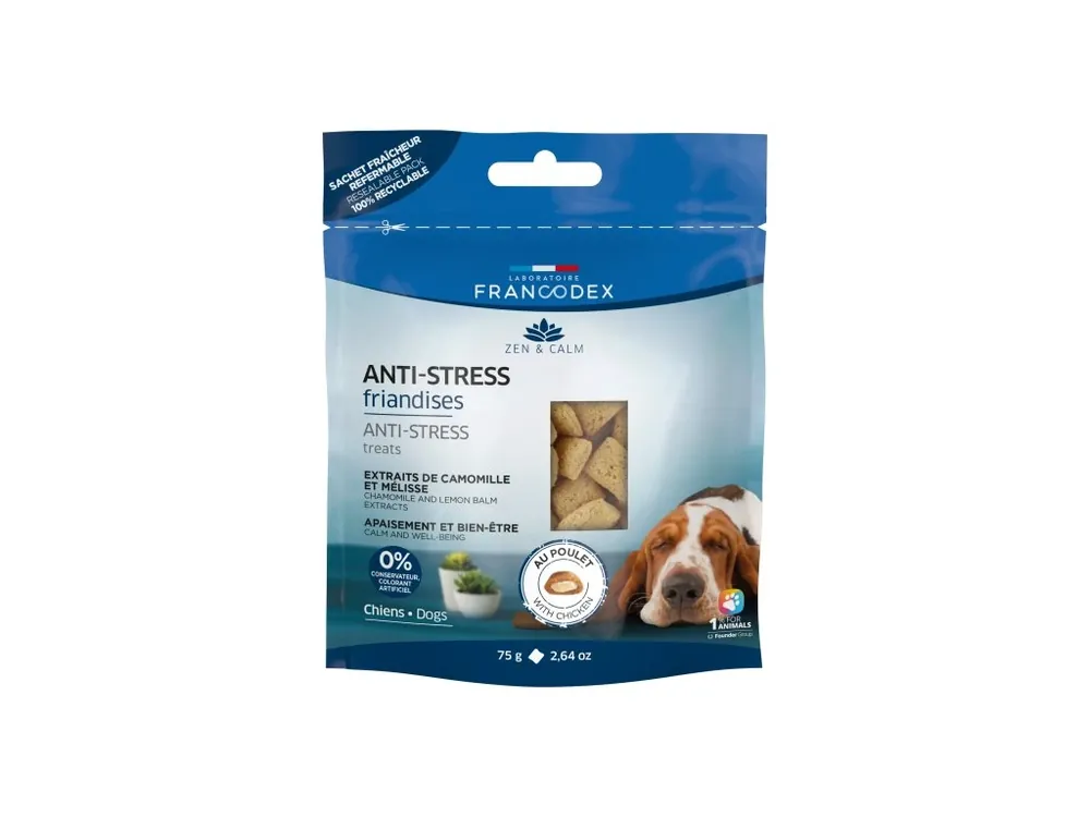Francodex antistresové pamlsky pro psy 75 g Speciální Cena