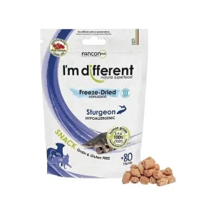 I‘m different Raw Freeze-Dried jeseter - pamlsky 40 g Nejprodávanější