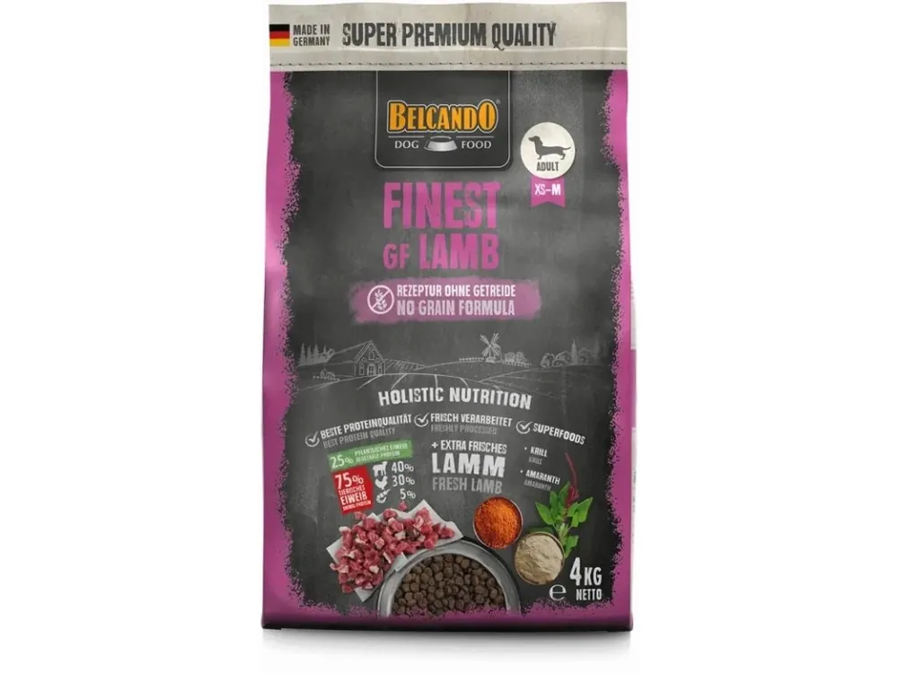 Finální Výprodej Belcando Finest GF Lamb 4 kg