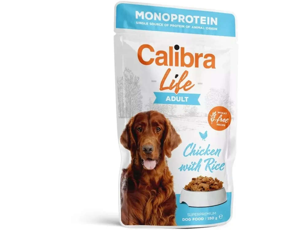 Calibra Life Adult Chicken - kapsička pro psy 150 g Aktuální