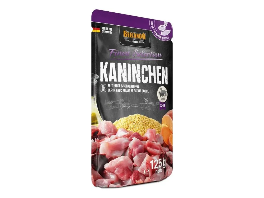 Belcando králík, proso a batáty - kapsička pro pejsky 125 g Zlevněný