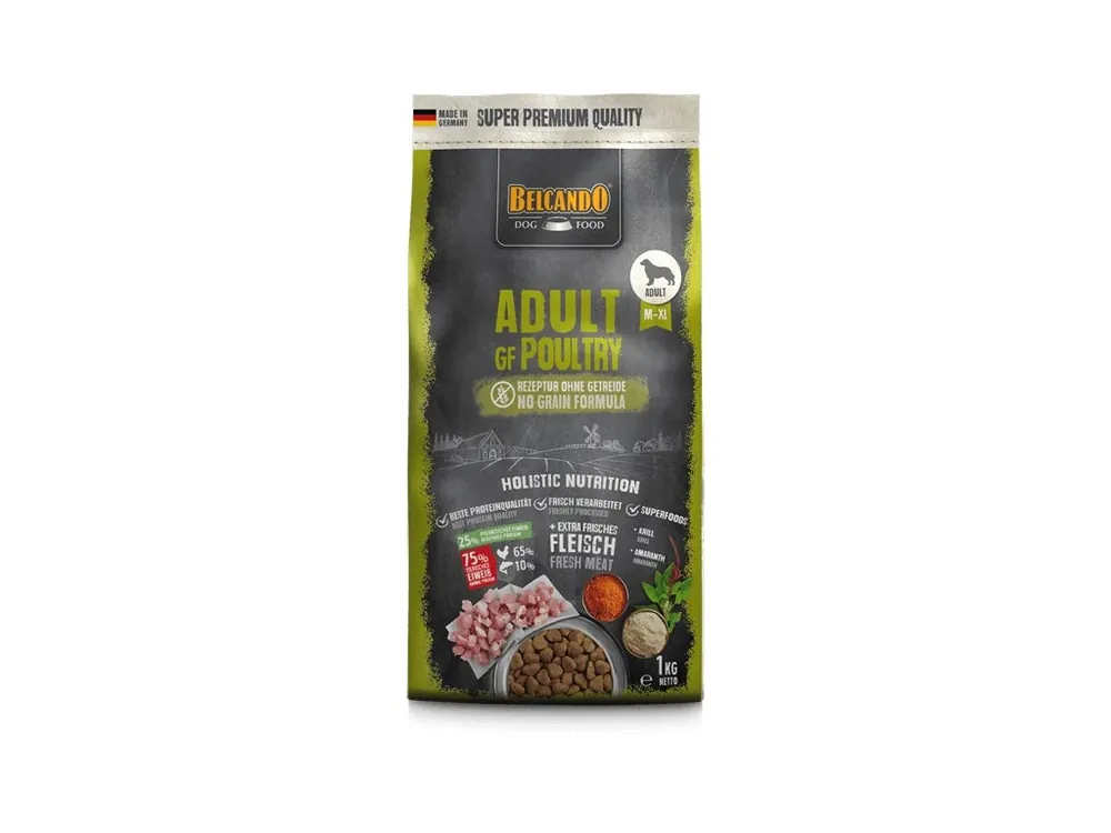 Belcando Adult GF Poultry 1 kg Nejprodávanější