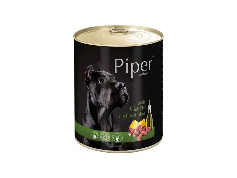 Oblíbený Piper se zvěřinou a dýní - konzerva pro psy 800 g