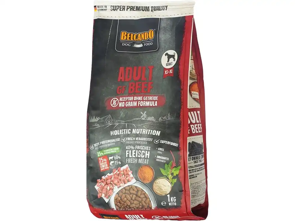 Tovární Cena Belcando Adult GF Beef 1 kg