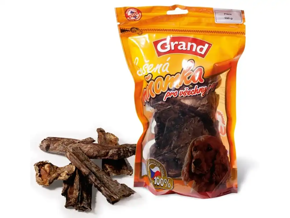 Speciální Cena Grand sušené plíce hovězí 100 g VĚTŠÍ BALENÍ