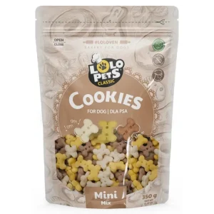 Cenově Výhodný Sušenky ve tvaru kostiček Cookies MIX MINI - 350 g