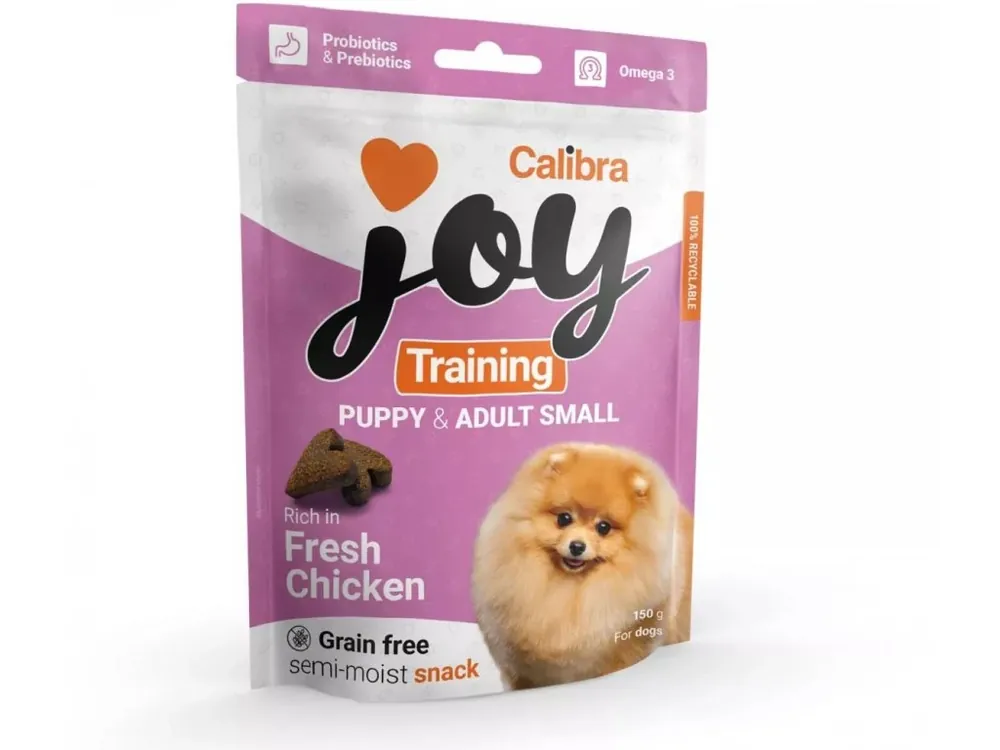 Aktuální Calibra Joy Training Fresh Chicken 150 g - pamlsky pro štěňata a dospělé psy