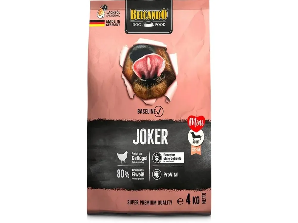 Dokud Zásoby Vydrží Belcando Baseline Joker 4 kg