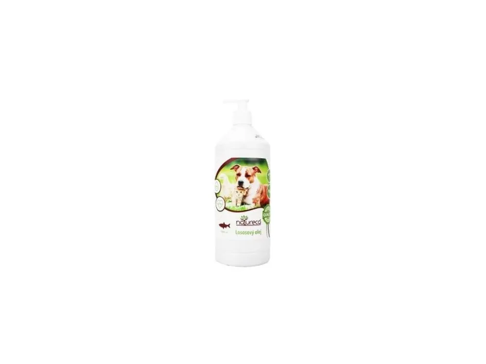 100% lososový olej Natureca 1000 ml Akční Nabídka