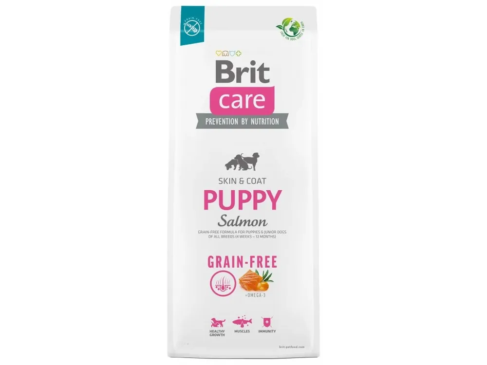Nejprodávanější Brit Care Grain Free Puppy Salmon 1 kg
