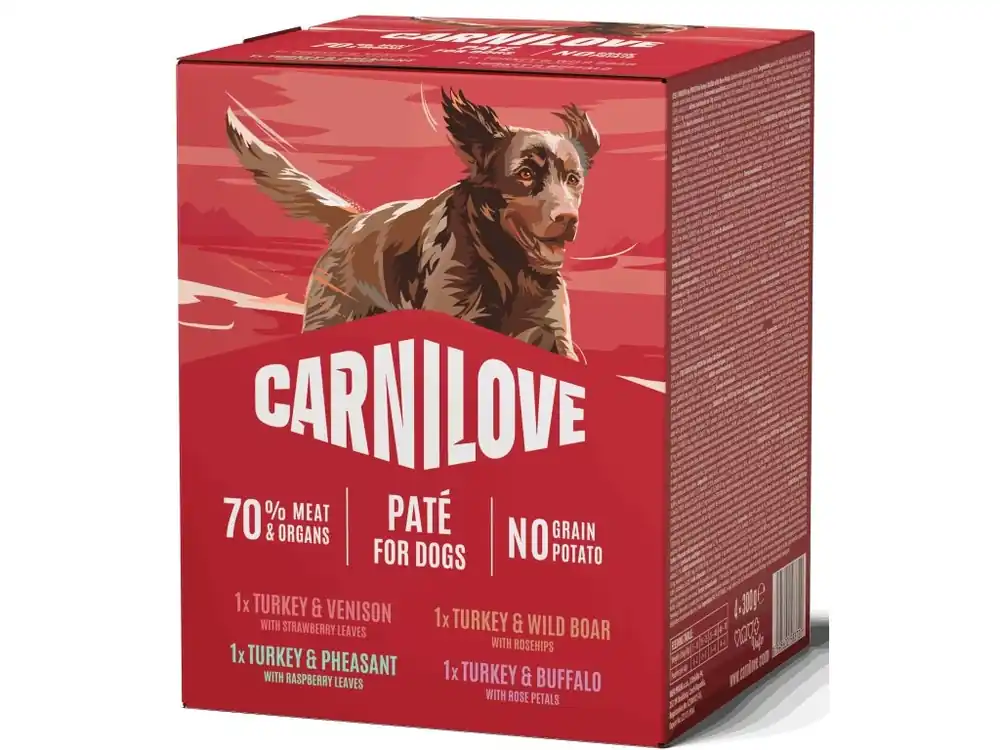 Cenově Výhodný Carnilove MULTIPACK Pate - kapsička pro psy 4x300 g