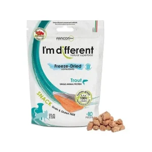 Top Prodej I‘m different Raw Freeze-Dried pstruh - pamlsky 40 g