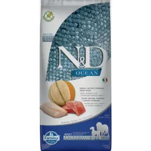 N&D Ocean Dog Adult Salmon Cod Cantaloupe 12 kg Koupit Online