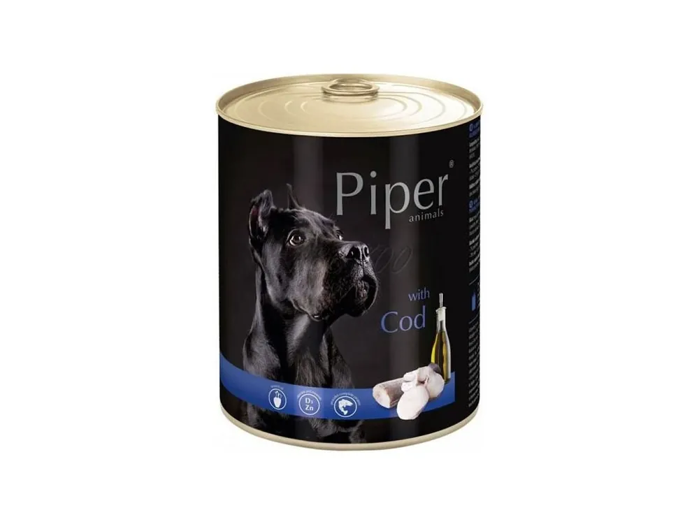 Piper s treskou - konzerva pro psy 800 g Super Cena